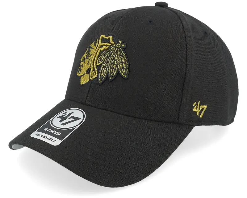 47 Brand Chicago Blackhawks NHL Snap 47 Mvp Black Adjustable online