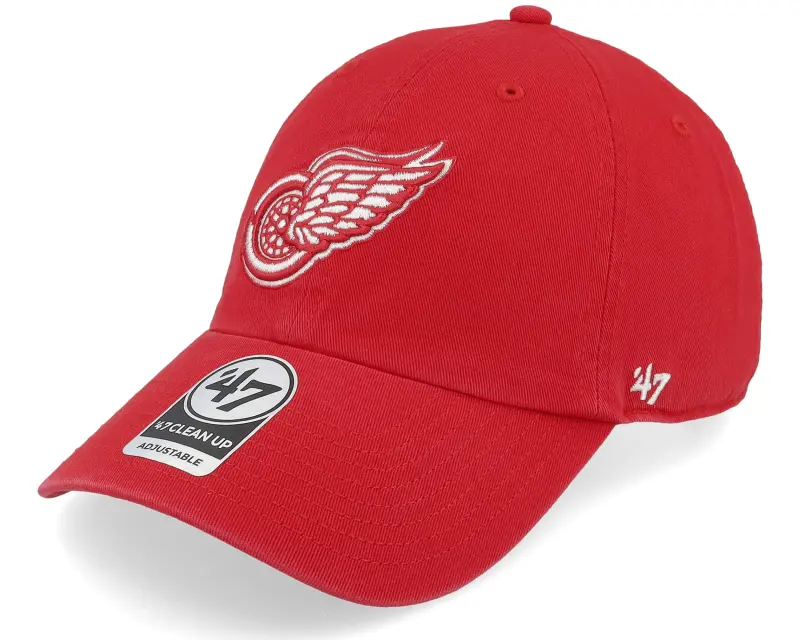 47 Brand Detroit Red Wings NHL Clean Up Cap Red Dad Cap online