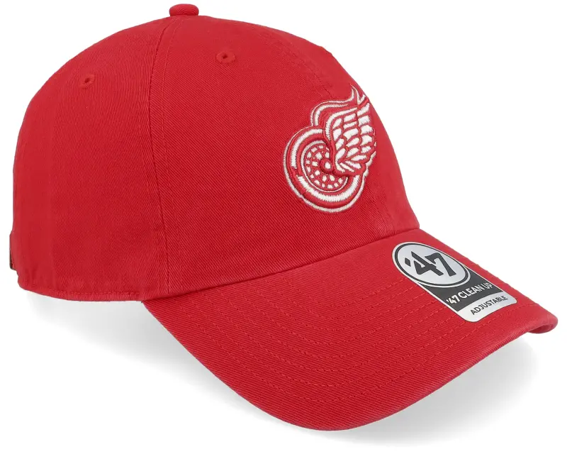 47 Brand Detroit Red Wings NHL Clean Up Cap Red Dad Cap online