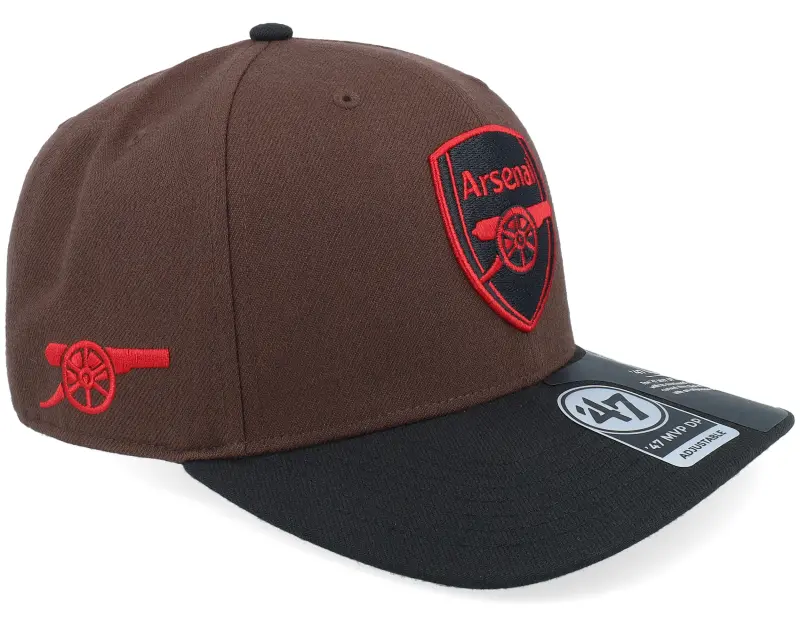 47 Brand Hatstore Exclusive x Arsenal Epl- Sure Shot 47 Mvp Dp Brown/Black A-frame Adjustable online