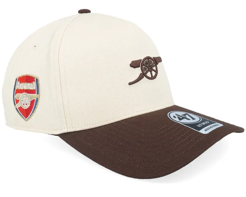47 Brand Hatstore Exclusive x Arsenal Epl-sure Shot 47 Mvp Dt Arsenal Natural/Brown A-frame Adjustable online