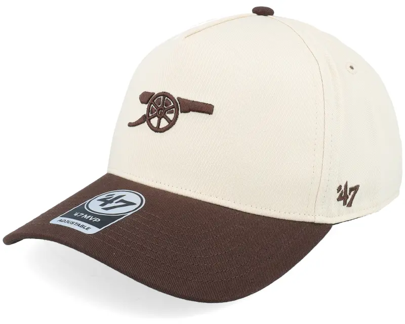 47 Brand Hatstore Exclusive x Arsenal Epl-sure Shot 47 Mvp Dt Arsenal Natural/Brown A-frame Adjustable online