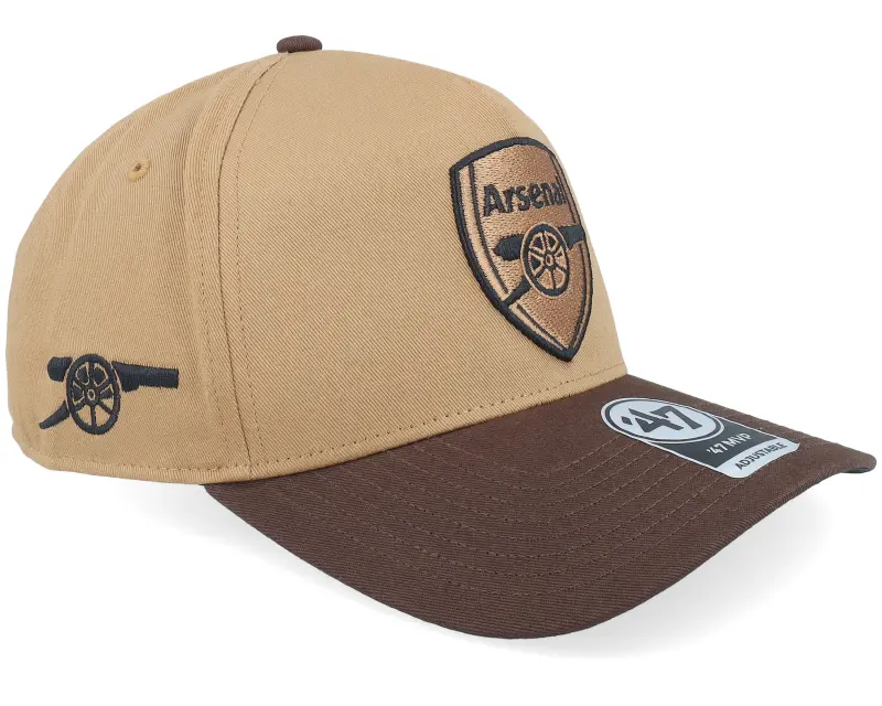 47 Brand Hatstore Exclusive x Arsenal Epl- Sure Shot 47 Mvp Dt Camel/Brown A-frame Adjustable online