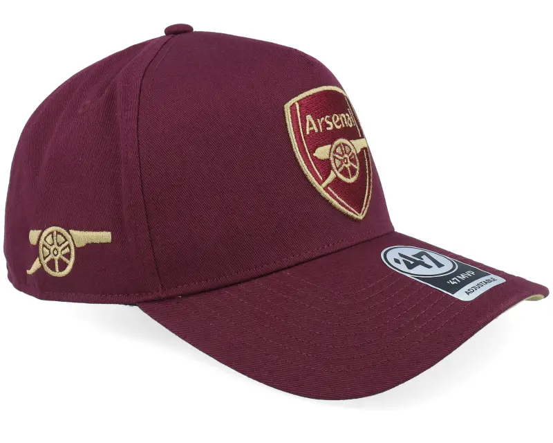 47 Brand Hatstore Exclusive x Arsenal Epl- Sure Shot 47 Mvp Dt Dark Maroon A-frame Adjustable online