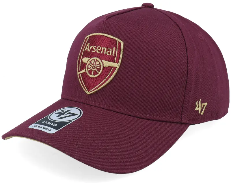 47 Brand Hatstore Exclusive x Arsenal Epl- Sure Shot 47 Mvp Dt Dark Maroon A-frame Adjustable online