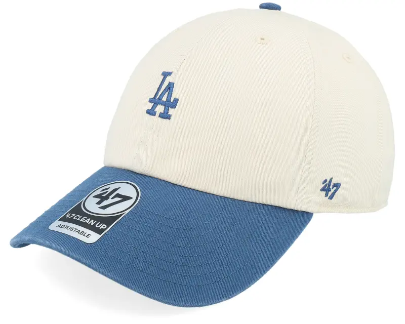 47 Brand Los Angeles Dodgers Base Runner Tt Clean Up Natural Dad Cap online