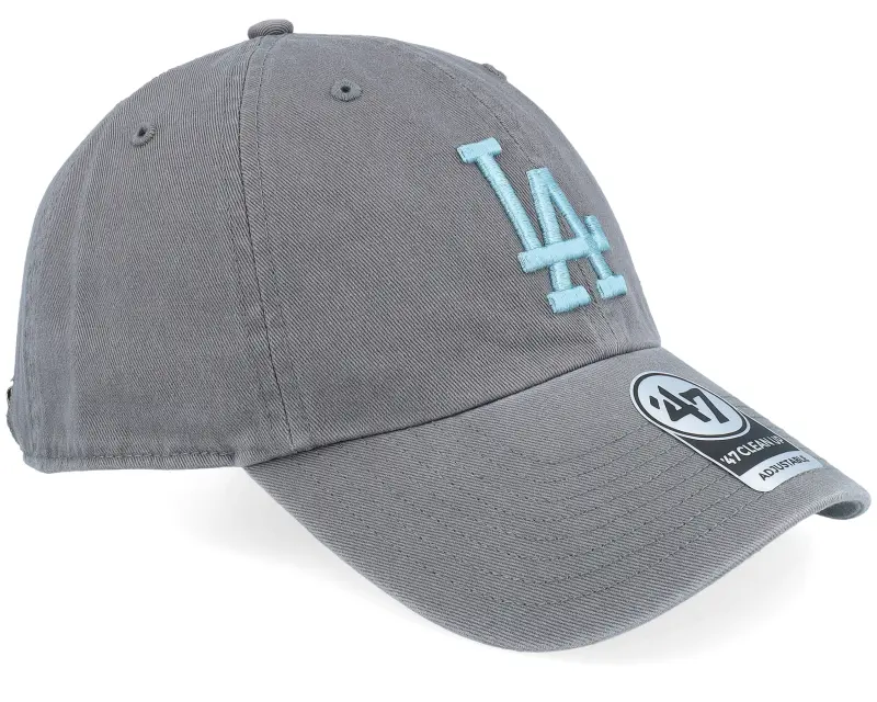47 Brand Los Angeles Dodgers Clean Up Dark Grey Dad Cap online