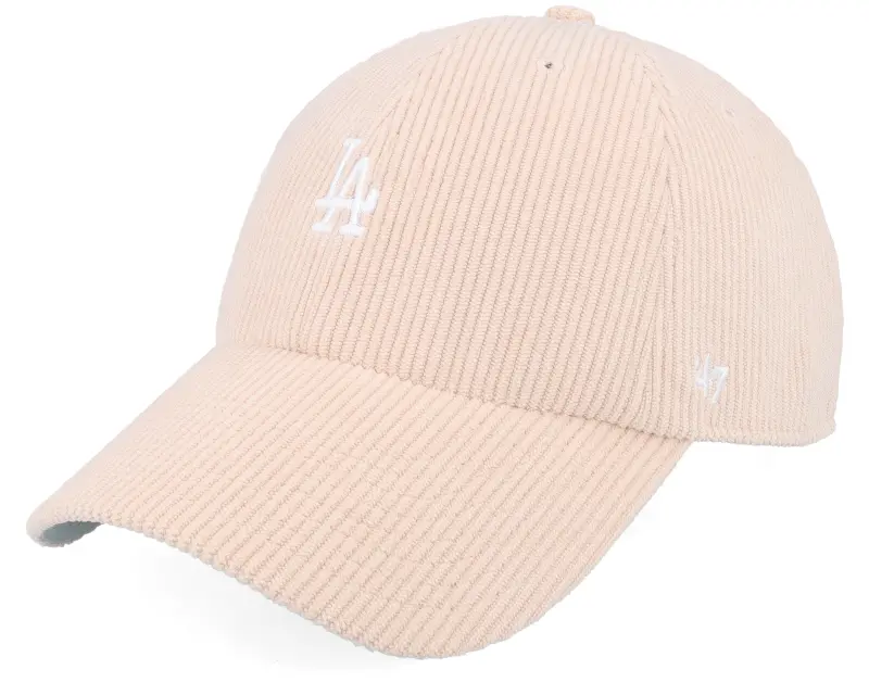 47 Brand Los Angeles Dodgers MLB Base Runner 47 Corduroy Cleanup Pink Dad Cap online