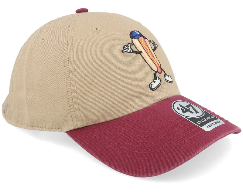 47 Brand Los Angeles Dodgers MLB Icon 47 Clean Up Khaki Dad Cap online
