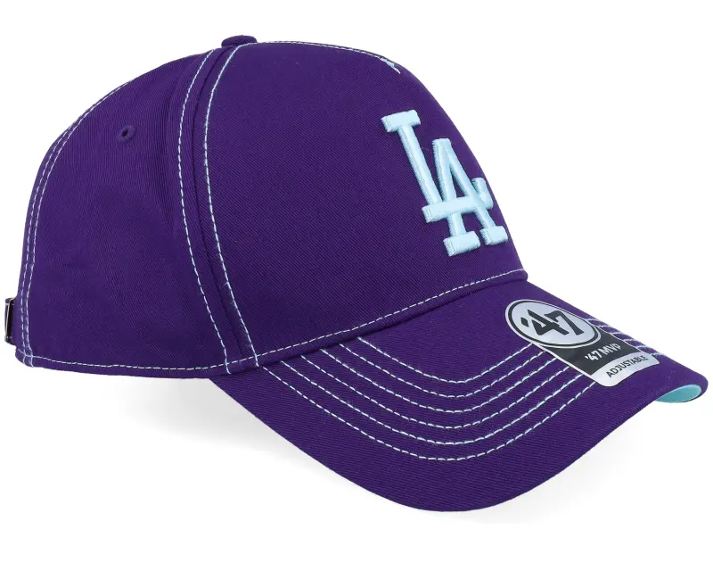 47 Brand Los Angeles Dodgers MLB Stitch 47 Mvp Dt Purple A-frame Adjustable online