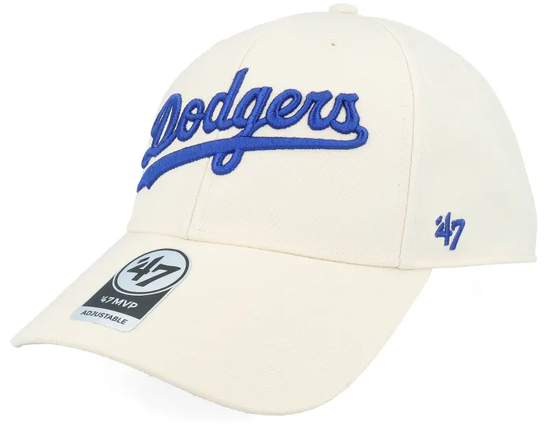 47 Brand Los Angeles Dodgers Script Mvp Natural/Royal Adjustable online