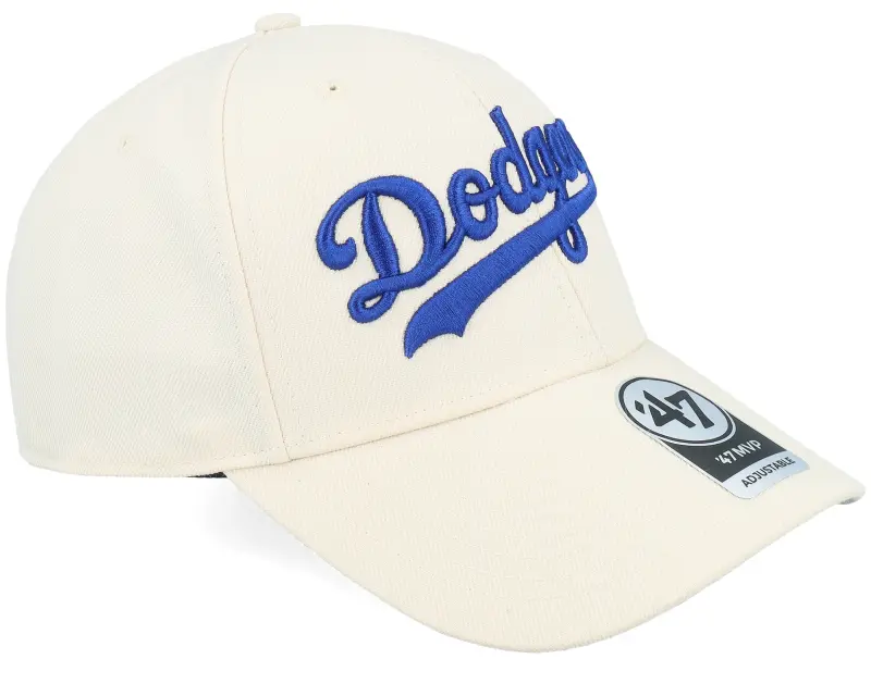 47 Brand Los Angeles Dodgers Script Mvp Natural/Royal Adjustable online