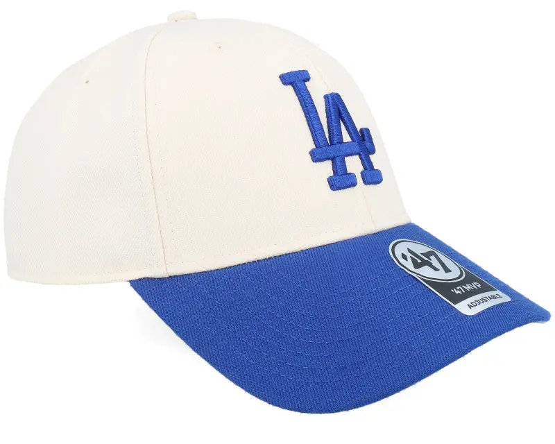47 Brand Los Angeles Dodgers Two Tone Mvp Natural/RoyaL Adjustable online