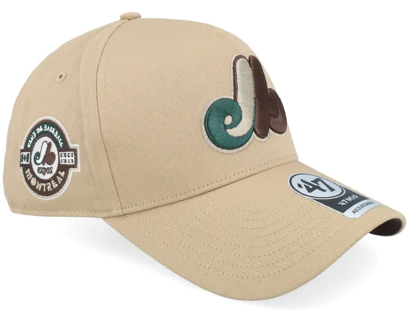 47 Brand Montreal Expos Sure Shot Tt C. Mvp Dt Khaki A-Frame Adjustable online