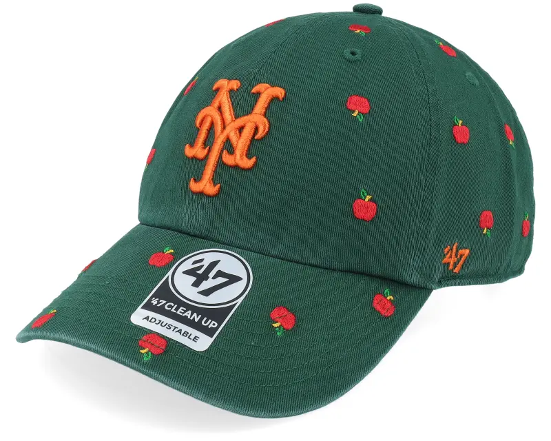 47 Brand New York Mets MLB 47 Clean Up Dark Green Dad Cap online