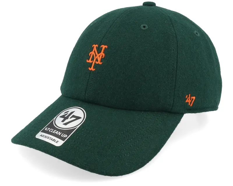47 Brand New York Mets MLB Base Runner 47 Clean Up Green Dad Cap online