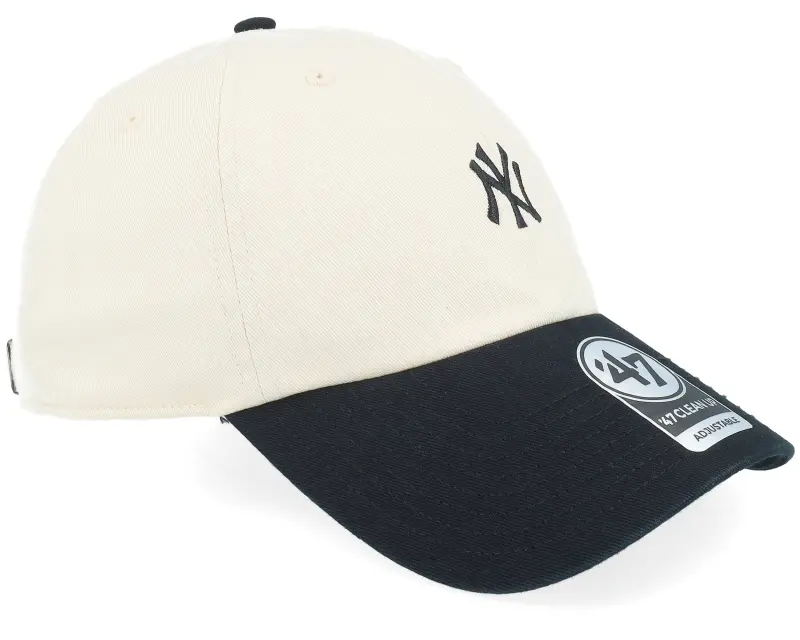 47 Brand New York Yankees Base Runner TT Clean Up Natural/Black Dad Cap online