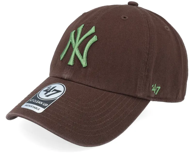 47 Brand New York Yankees Clean Up Brown Dad Cap online