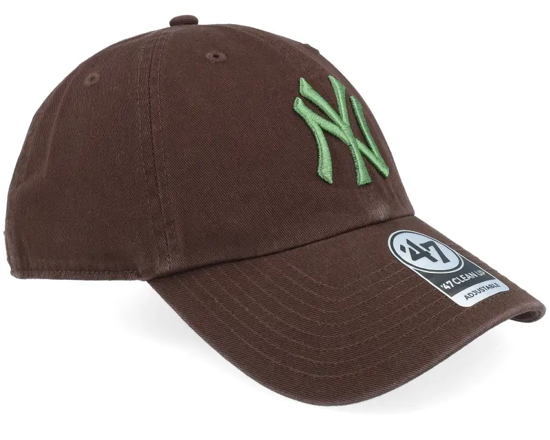 47 Brand New York Yankees Clean Up Brown Dad Cap online
