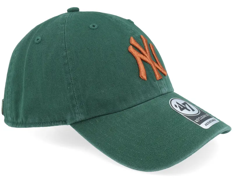 47 Brand New York Yankees Clean Up Dark Green Dad Cap online