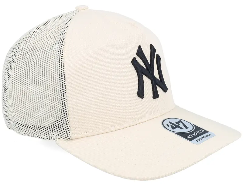 47 Brand New York Yankees Mesh Hitch Natural A-Frame Trucker online