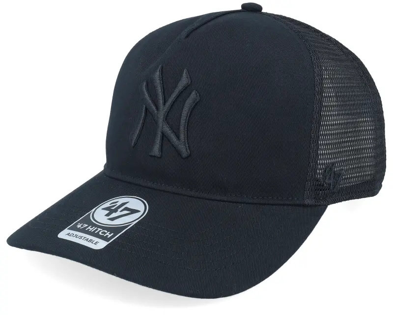 47 Brand New York Yankees Mesh Hitch Rf Black A-Frame Trucker online