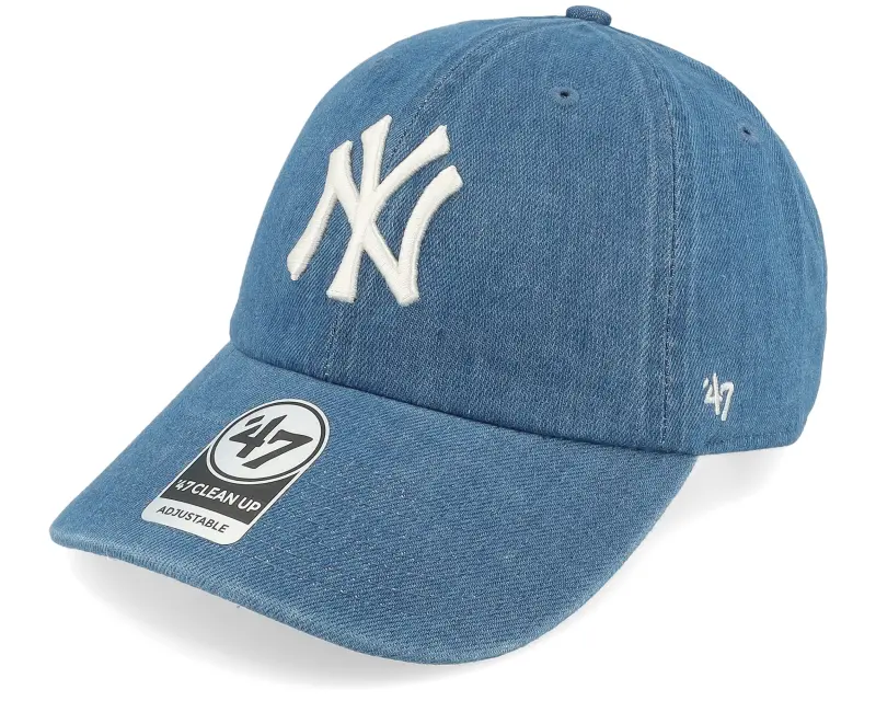 47 Brand New York Yankees MLB 47 Clean Up Timber Blue Dad Cap online