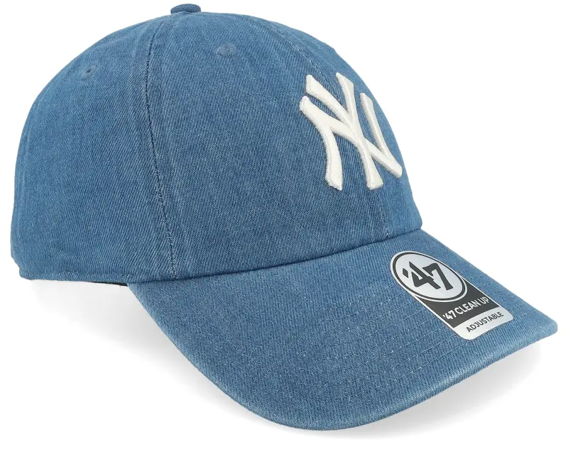 47 Brand New York Yankees MLB 47 Clean Up Timber Blue Dad Cap online