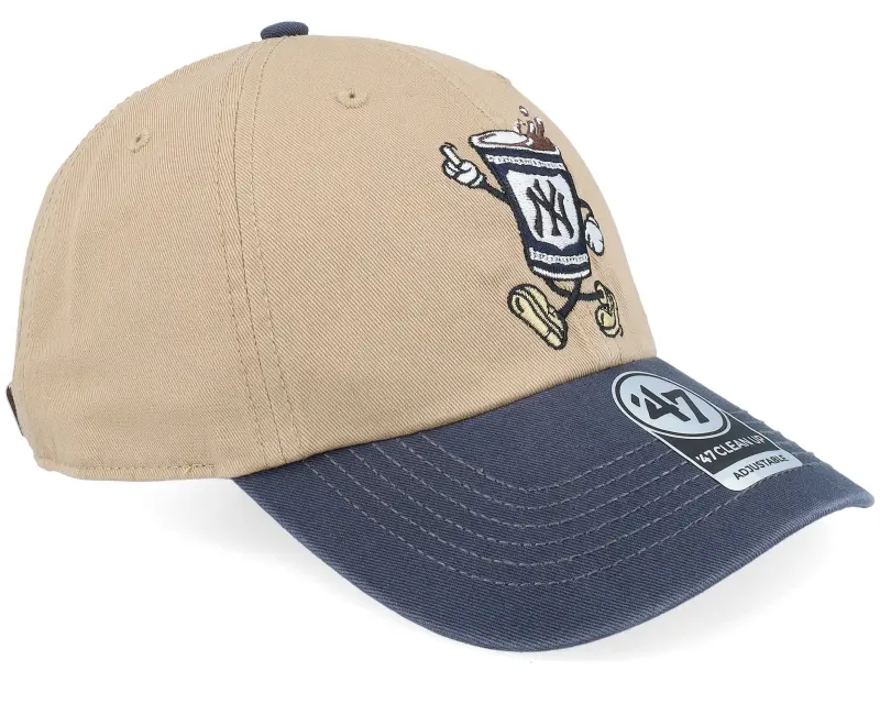47 Brand New York Yankees MLB Icon 47 Clean Up Khaki/Navy Dad Cap online