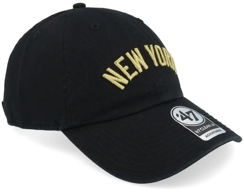 47 Brand New York Yankees MLB Metallic 47 Clean Up Black/Gold Dad Cap online