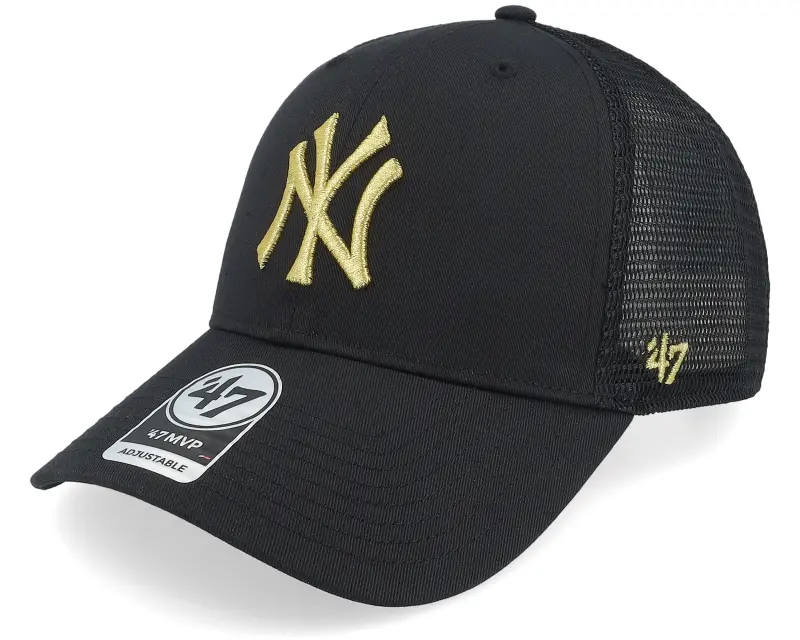 47 Brand New York Yankees MLB Metallic 47 Mvp Black Trucker online