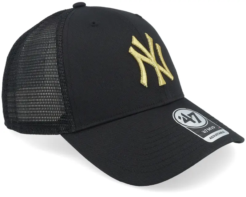 47 Brand New York Yankees MLB Metallic 47 Mvp Black Trucker online