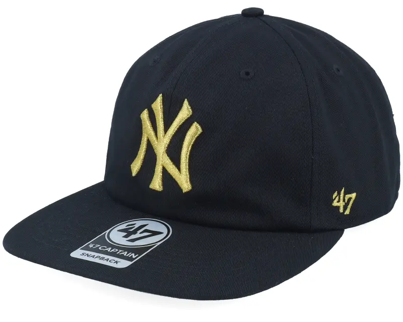 47 Brand New York Yankees MLB Metallic 47 Tain Rl Cp Black Snapback online
