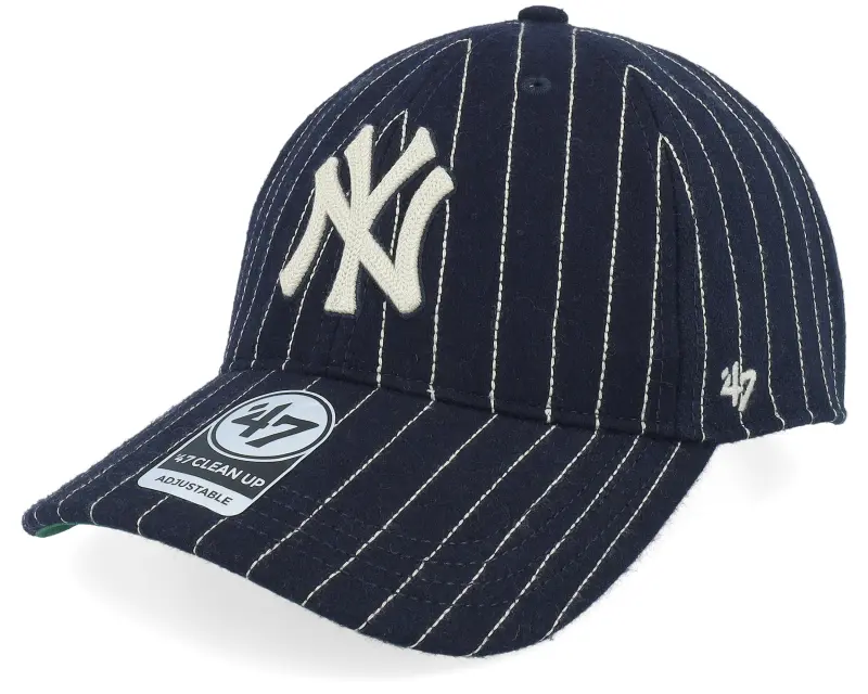 47 Brand New York Yankees MLB Pinstripe 47 Clean Up Navy Dad Cap online