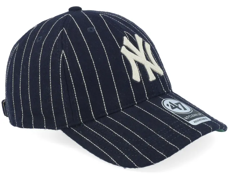 47 Brand New York Yankees MLB Pinstripe 47 Clean Up Navy Dad Cap online