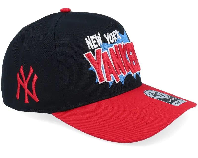 47 Brand New York Yankees MLB Pop 47 Hitch Cap Black/Red A-Frame Adjustable online
