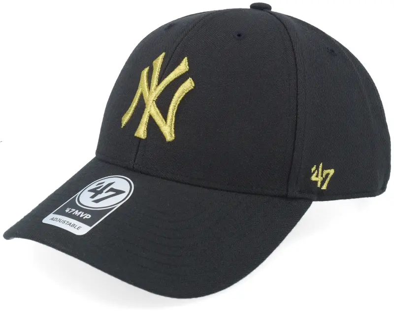 47 Brand New York Yankees MLB Snap 47 Mvp Cap Black/Gold Adjustable online
