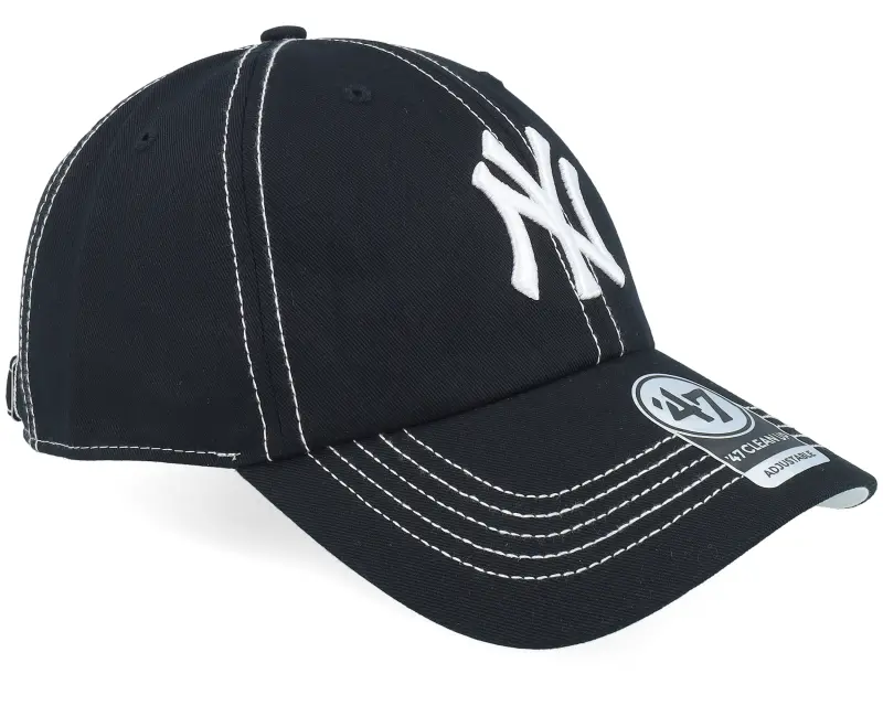 47 Brand New York Yankees MLB Stitch 47 Clean Up Black Dad Cap online