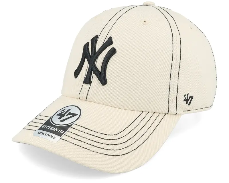 47 Brand New York Yankees MLB Stitch 47 Clean Up Natural Dad Cap online