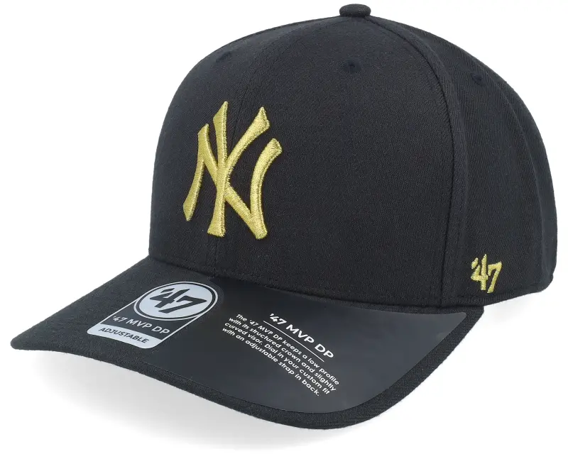 47 Brand New York Yankees MLB Zone Metallic 47 Mvp Dp Black/Gold Adjustable online