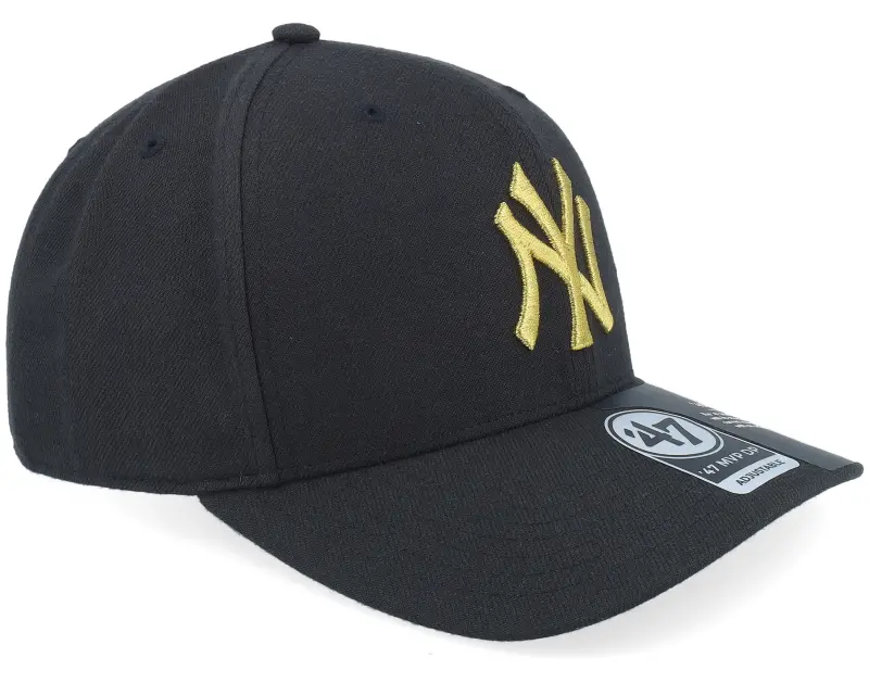 47 Brand New York Yankees MLB Zone Metallic 47 Mvp Dp Black/Gold Adjustable online
