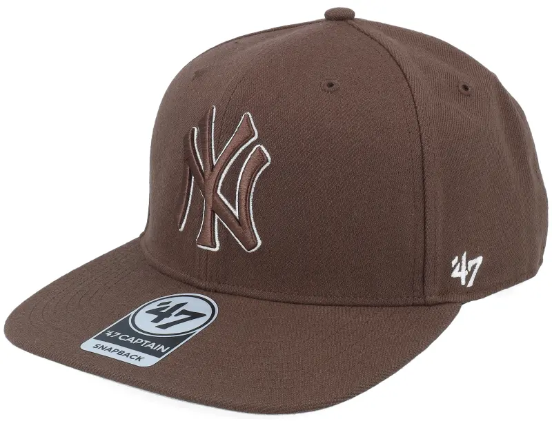 47 Brand New York Yankees No Shot Tain Brown Snapback online