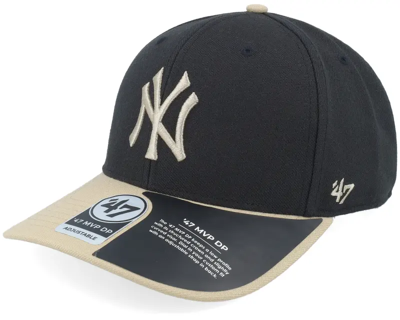 47 Brand New York Yankees Replica Cold Zone Mvp Dp Black/Beige Adjustable online