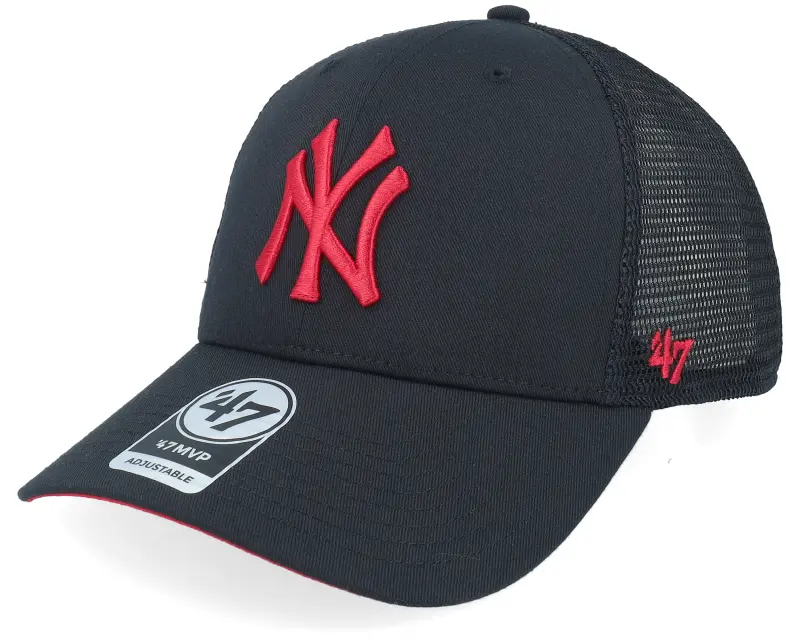 47 Brand New York Yankees Sure Shot Mvp Black/Red Trucker online