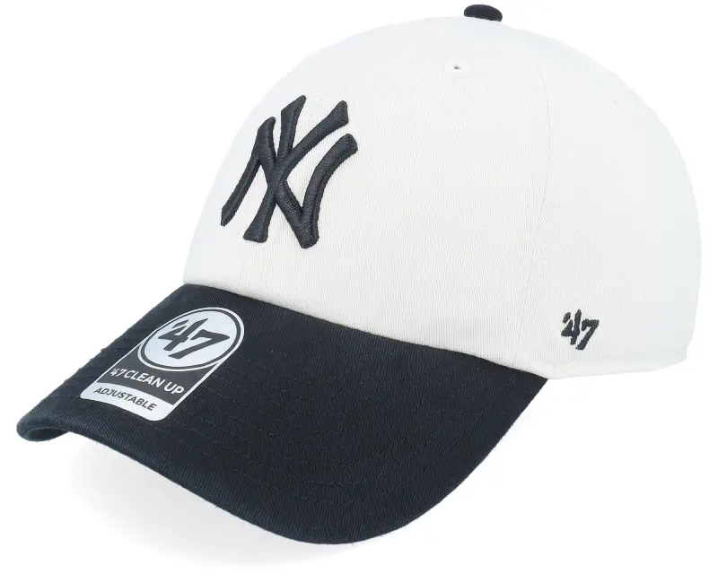 47 Brand New York Yankees Two Tone Clean Up Sandstone/Black Dad Cap online