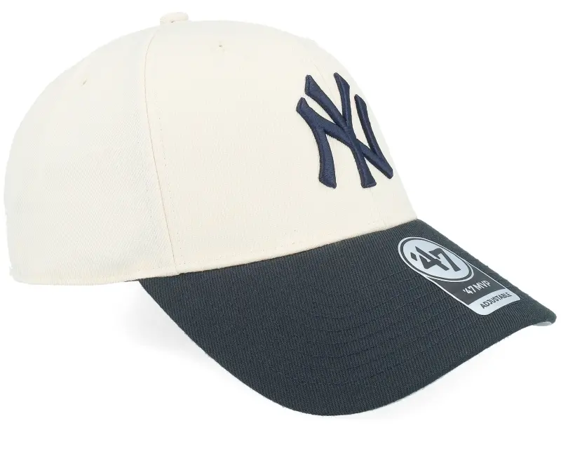 47 Brand New York Yankees Two Tone Mvp Natural/Black Adjustable online