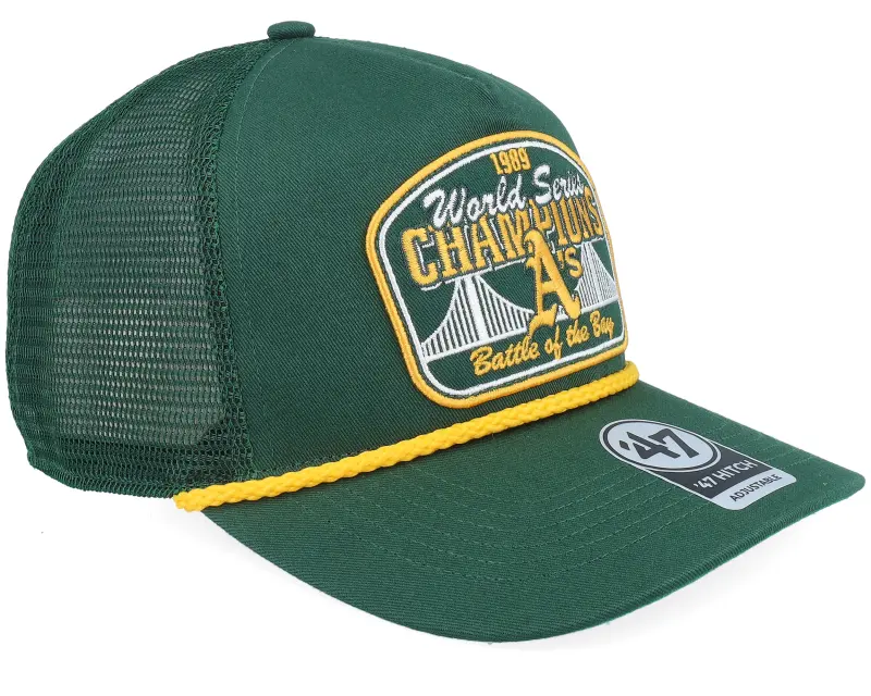 47 Brand Oakland Athletics Champ Patch Hitch Green A-Frame Trucker online
