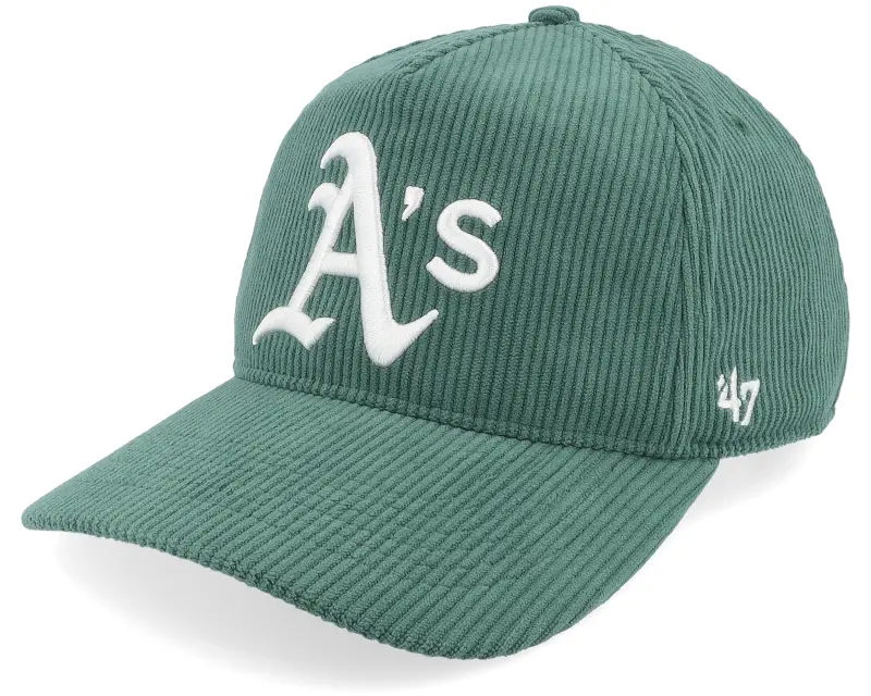 47 Brand Oakland Athletics MLB Corduroy 47 Hitch Dark Green Adjustable online