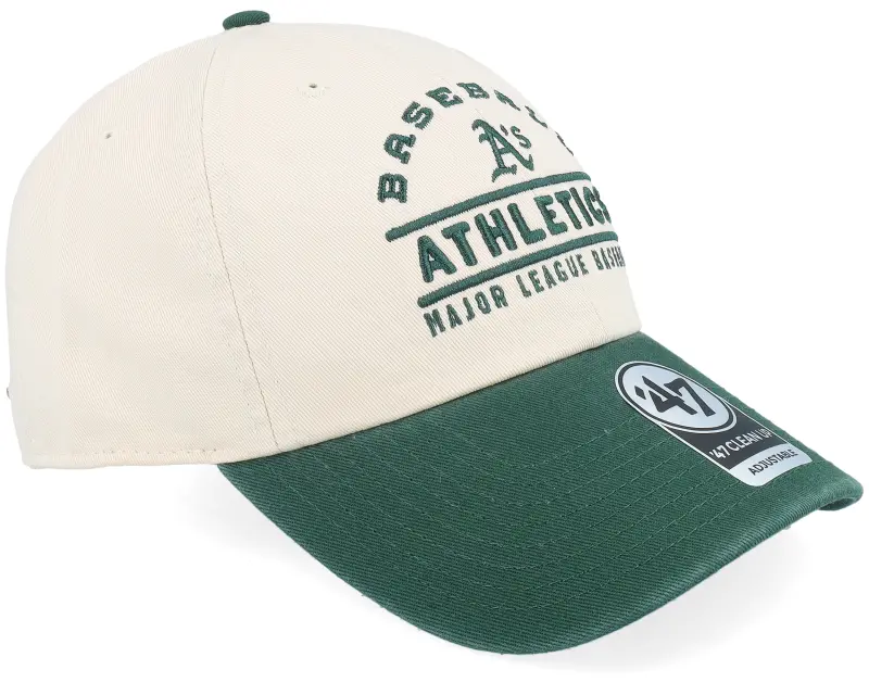 47 Brand Oakland Athletics Windham Clean Up Natural/Green Dad Cap online
