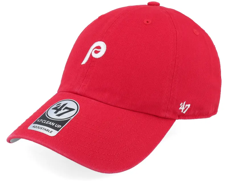 47 Brand Philadelphia Phillies Base Runner Clean Up Red Dad Cap online